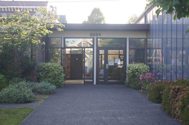 Everett facility, main entrance view.